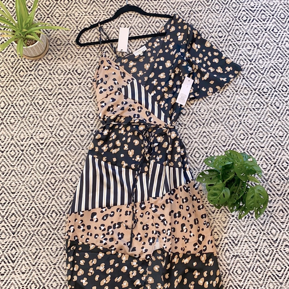 Sexy Asymmetrical wrap dress